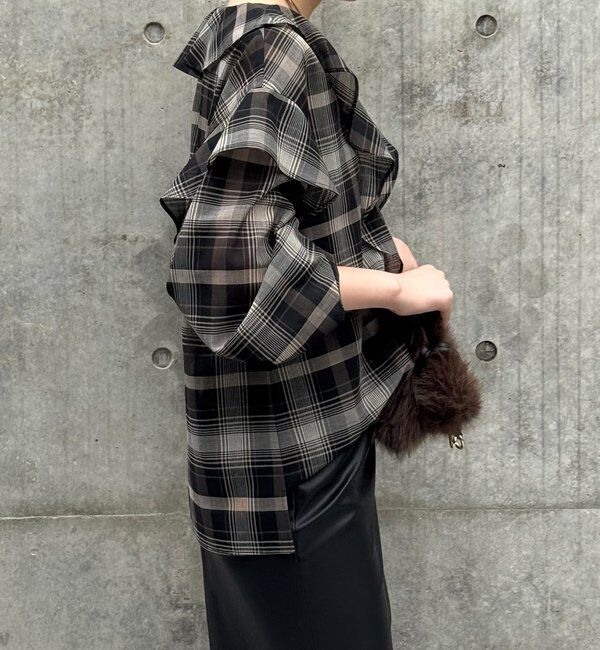  「ラッフルフリルブラウス」|シャツ・ブラウス|