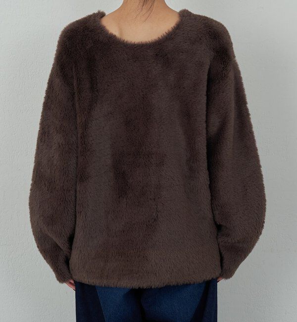  「【2WAY】フェザーヤーンカーデ」|ニット・セーター|