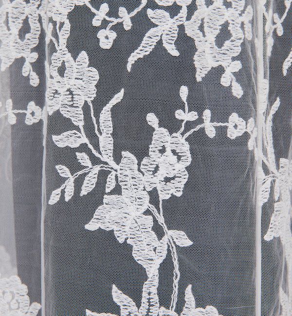  「【手洗い可】シアーレースキャミワンピース」|ワンピース|