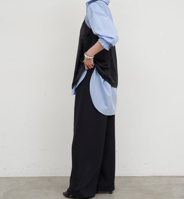  「サテンレースキャミ」|シャツ・ブラウス|