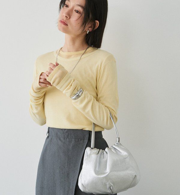  「レザー巾着4WAYショルダーバッグ」|ショルダー・メッセンジャー|