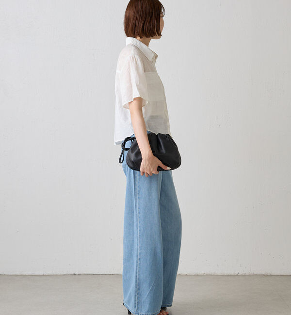  「レザー巾着4WAYショルダーバッグ」|ショルダー・メッセンジャー|