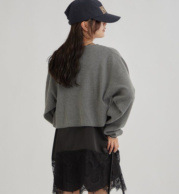  「レースサテンキャミソール」|シャツ・ブラウス|