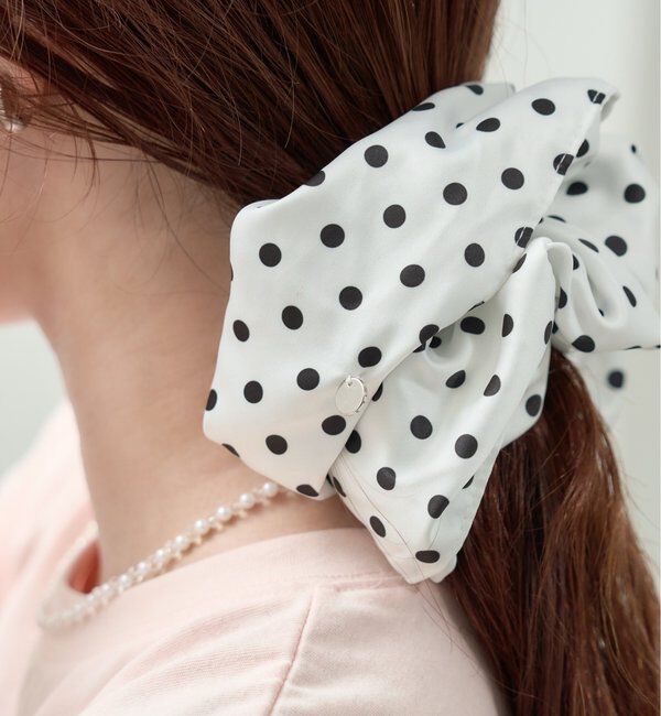  「チャーム付きBIGドットシュシュ」|その他|