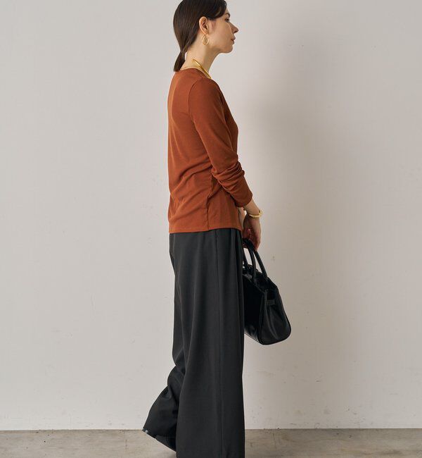  「3タックワイドパンツ」|チノ|