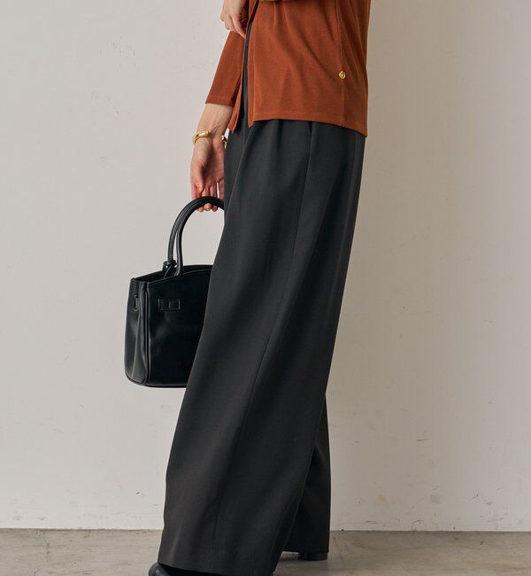  「3タックワイドパンツ」|チノ|