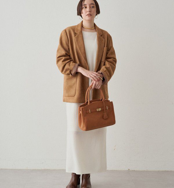  「フェイクスウェードジャケット」|ベスト・ジレ|