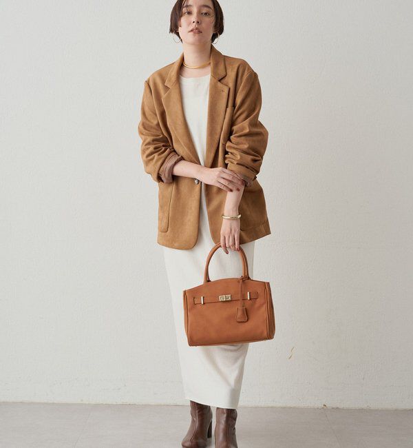  「フェイクスウェードジャケット」|ベスト・ジレ|