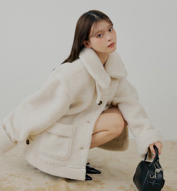  「2wayスタンドムートンルーズジャケット」|その他|