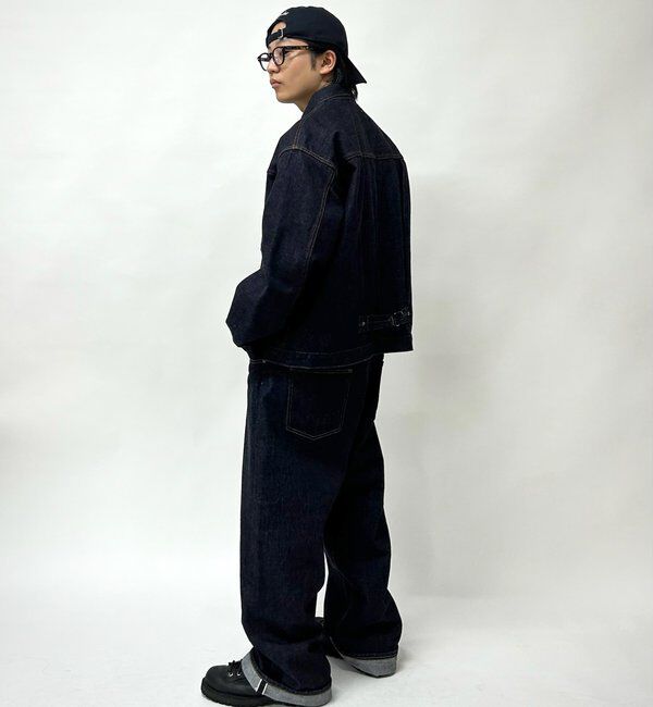  「【Sourcream/サワークリーム】リジッドデニムジャケット 」|デニムジャケット|