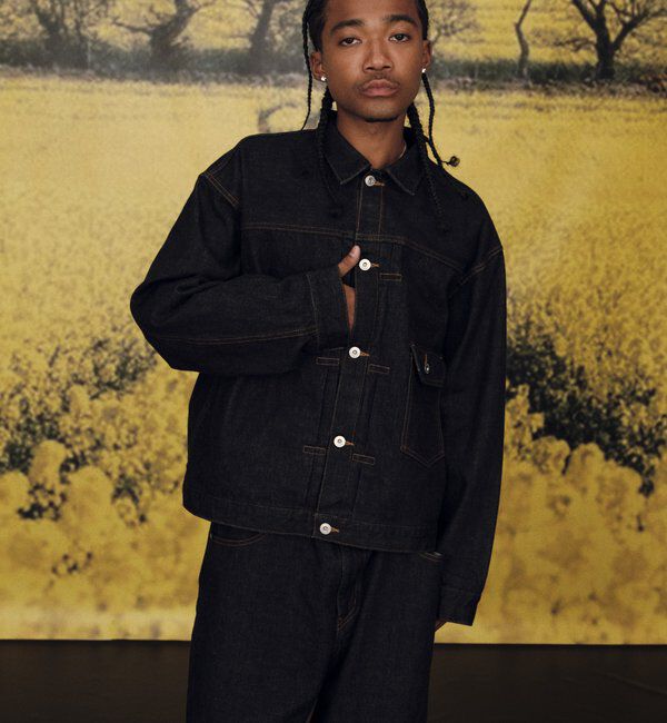  「【Sourcream/サワークリーム】リジッドデニムジャケット 」|デニムジャケット|