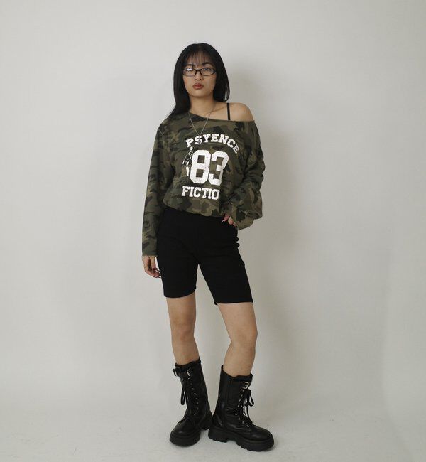  「エリオットナンバリングワンショルダースウェット」|Tシャツ・カットソー|