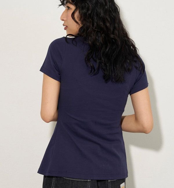  「ギャザースリットTEE」|Tシャツ・カットソー|