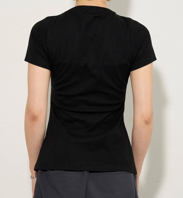  「ギャザースリットTEE」|Tシャツ・カットソー|