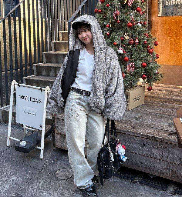  「アイレットローライズデニム」|デニム|