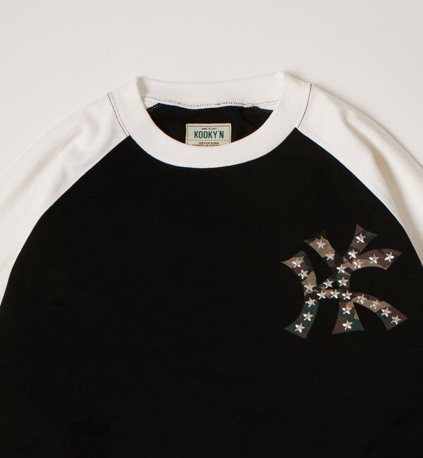  「KOOKY'N KYスタースタッズラグランLS TEE」|Tシャツ・カットソー|ブラック