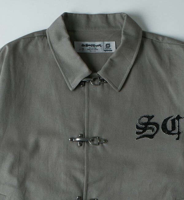  「【Sourcream】ファイヤーマンシャツブルゾン」|シャツ・ブラウス|