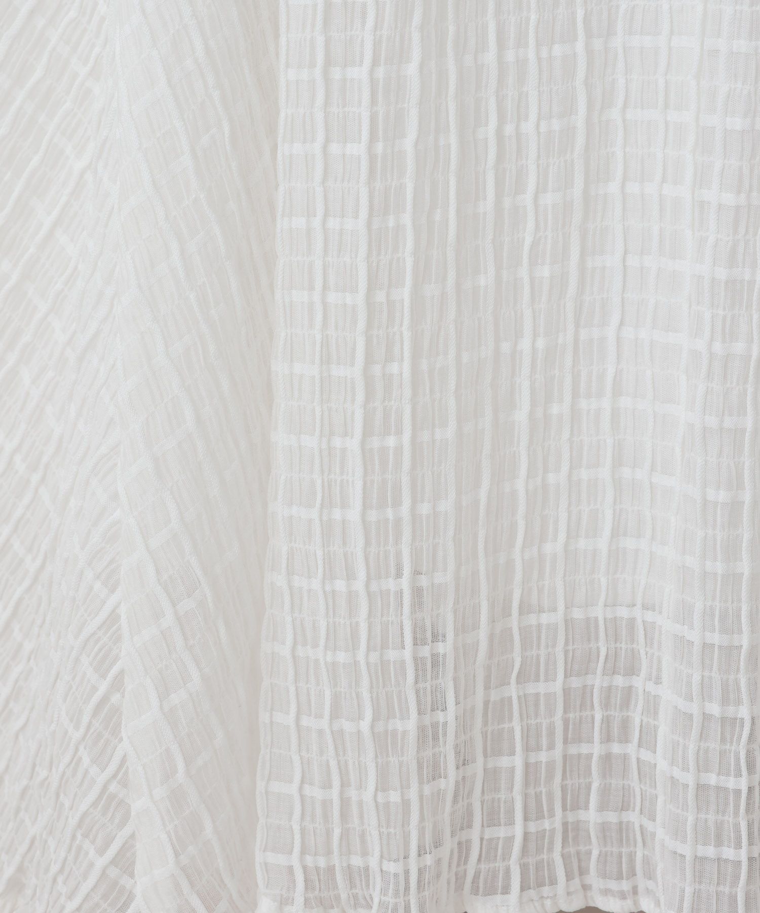 A part by 「【Sサイズ展開】シアーチェックフレアースカート」|スカート|