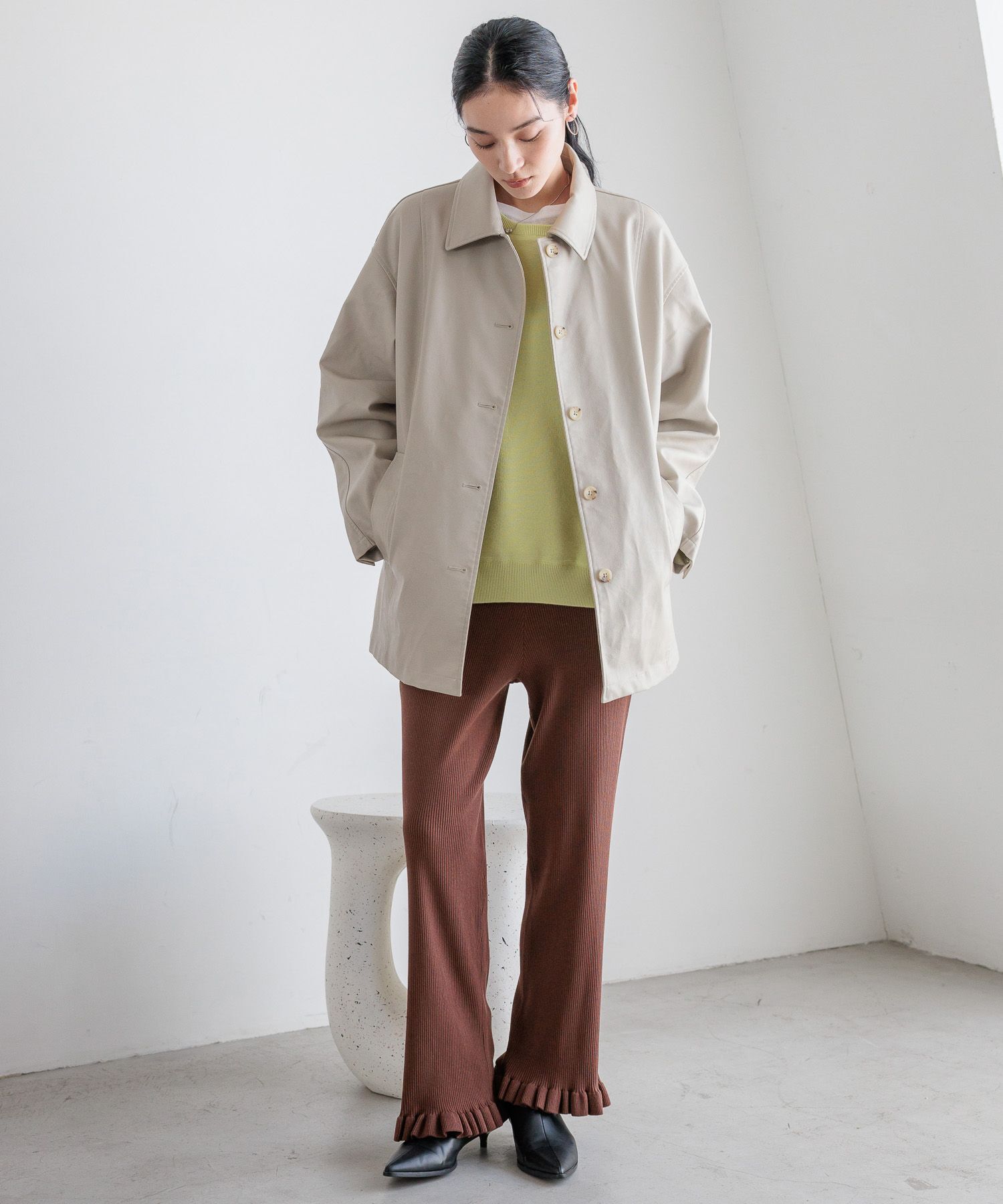 LOWRYS FARM「レザーカバーオール」|その他|