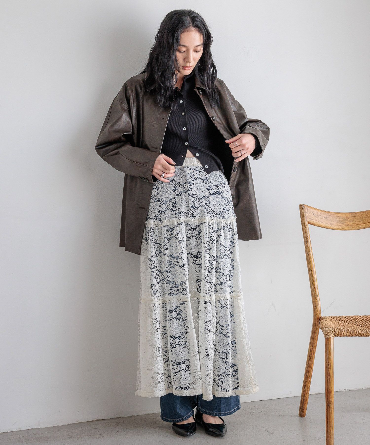 LOWRYS FARM「レザーカバーオール」|その他|