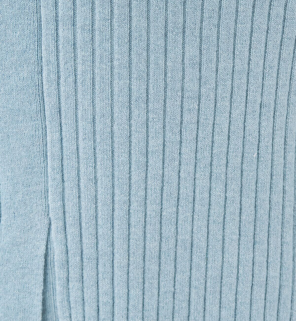 collex「【セットアップ対応】フロント スリット リブプルオーバー」|ニット・セーター|