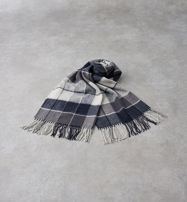 collex「ウールリバーシブルチェックストール」|マフラー|