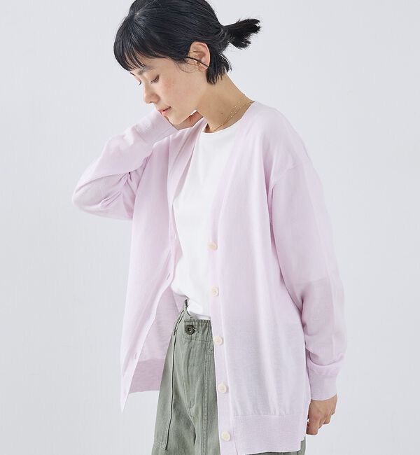 collex「シアーラインカーディガン」|カーディガン|