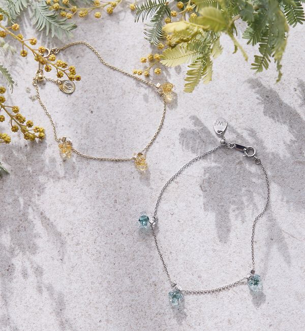 collex「【HARIO Lampwork Factory】ブレスレット ひとふさのミモザ」|ブレスレット・バングル|