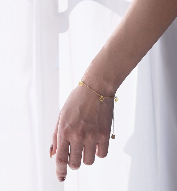 collex「【HARIO Lampwork Factory】ブレスレット ひとふさのミモザ」|ブレスレット・バングル|