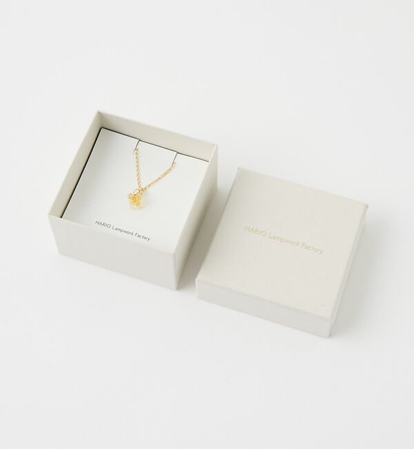 collex「【HARIO Lampwork Factory】リング ひとふさのミモザ」|リング|