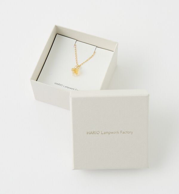 collex「【HARIO Lampwork Factory】リング ひとふさのミモザ」|リング|