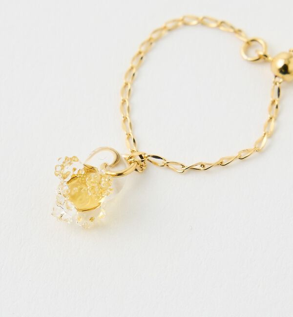 collex「【HARIO Lampwork Factory】リング ひとふさのミモザ」|リング|