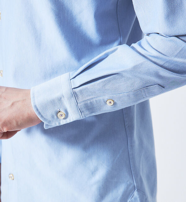 ABAHOUSE「【FLEX SHIRTS】36ゲージ コットン モクロディ シャツ」|シャツ・ブラウス|