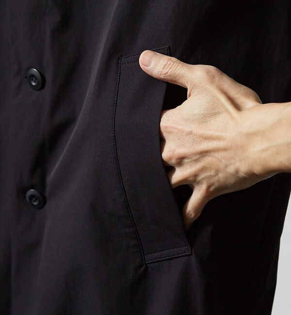 ABAHOUSE「【機能素材SORONA使用】マルチストレッチ 3WAYステンカラーコート / ス」|ステンカラーコート|