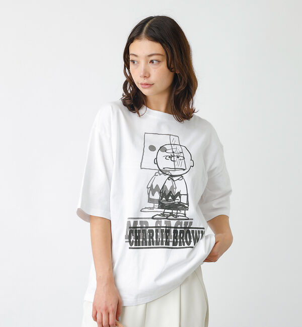 ABAHOUSE「【JOHNBULL/ ジョンブル】PEANUTS SNOOPY/ピーナッツスヌー」|Tシャツ・カットソー|ホワイト系その他3