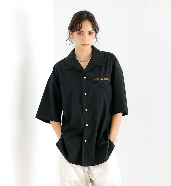 ABAHOUSE「【POLeR/ポーラー】TOURIST SHIRT/スーベニア/ボーリング/6分」|シャツ・ブラウス|