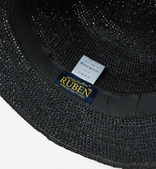 ABAHOUSE「【RUBEN/ルーベン】 RAFFIA BUCKET HAT　ラフィアバケットハ」|その他|