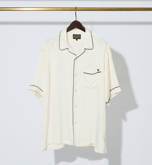 ABAHOUSE「【PENDLETON/ペンドルトン】Piping Open Collar Shi」|シャツ・ブラウス|