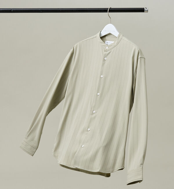 ABAHOUSE「【選べる】バンドカラー / レギュラーカラー ストライプシャツ」|シャツ・ブラウス|その他1