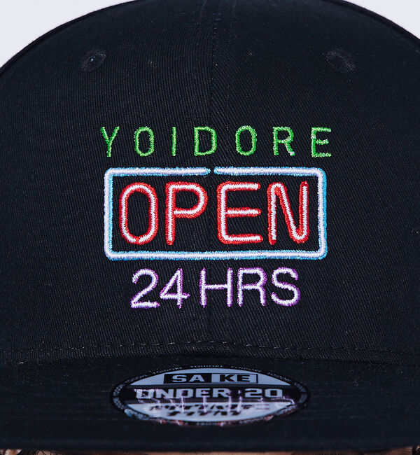ABAHOUSE「【YOIDORE/ヨイドレ 】 オアイソ刺繍 CAP/24HRS OPEN/ベー」|その他|