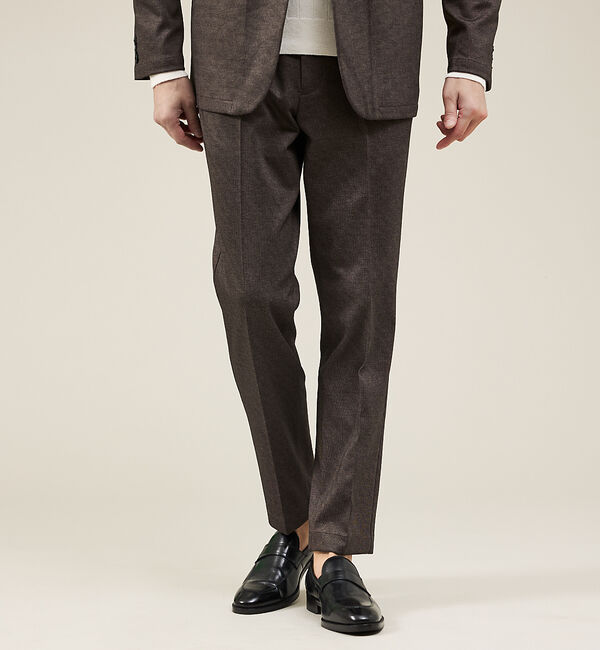 ABAHOUSE「【新型/セットアップ対応】ポンチ イージースラックス / 4WAYストレッチ /」|スラックス|その他