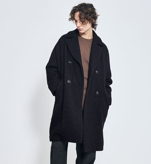 ABAHOUSE「【TICCA/ティッカ】別注 ウール テントコート / チェスターコート」|その他|ブラウン系その他1