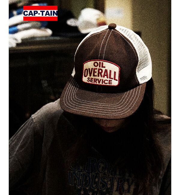 ABAHOUSE「【CAP-TAIN】OIL OVERALL SERVICE ワッペン｜TACOM」|その他|その他1