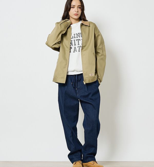 ABAHOUSE「【Dickies / ディッキーズ】DENIM Easy Tapered Pan」|デニム|