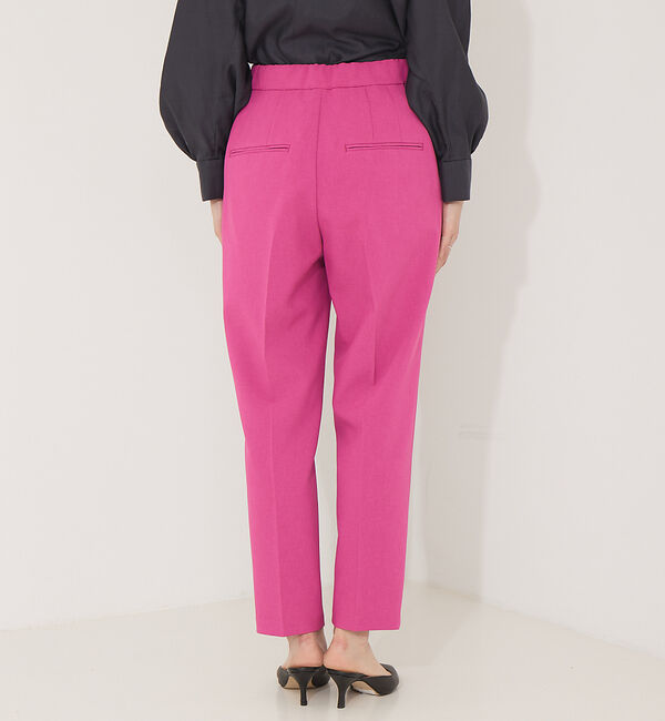 Rouge vif「【XSサイズ展開】【セットアップ対応】ウールタッチテーパードパンツ」|その他|