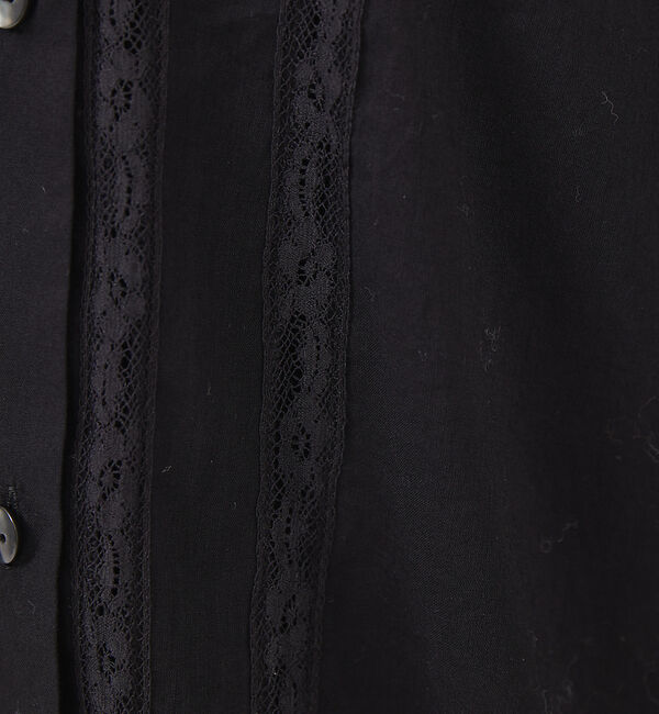 Rouge vif「袖チュールレースシャツ」|シャツ・ブラウス|