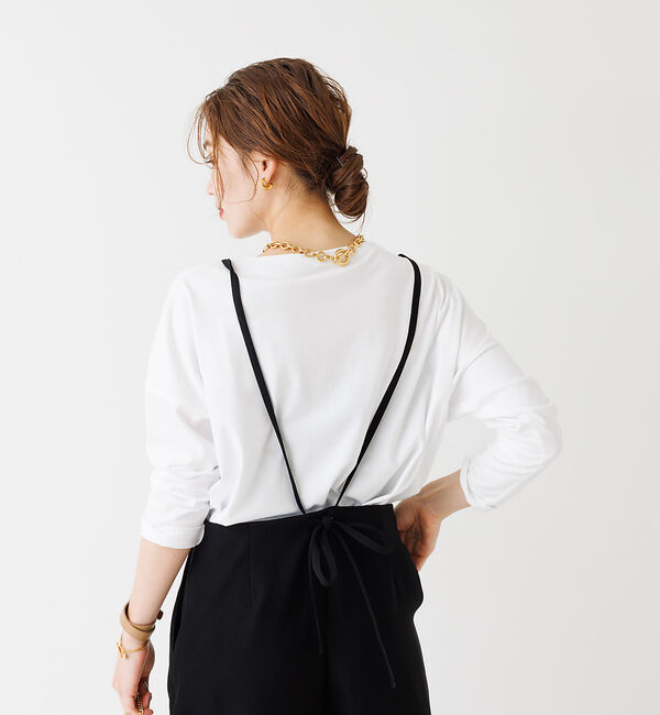 Rouge vif「ダブルクロス サロペット」|オールインワン|