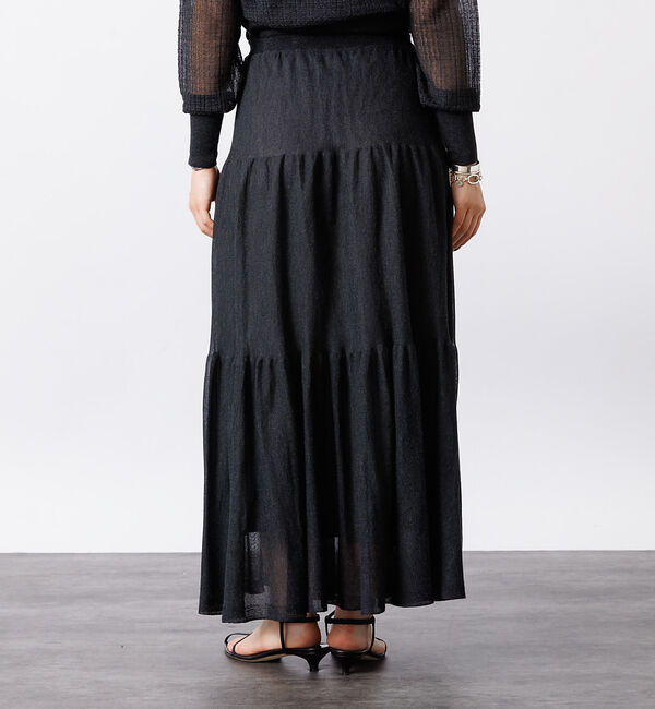 Rouge vif「【セットアップ対応】シアーティアードスカート」|スカート|