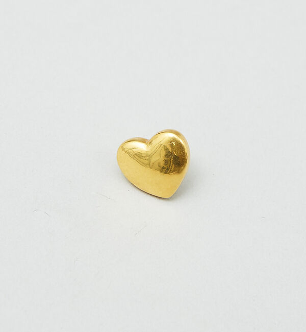 Rouge vif「【FULL OF GRACE/フルオブグレイス】ボリュームハートピアス / GO」|ピアス|