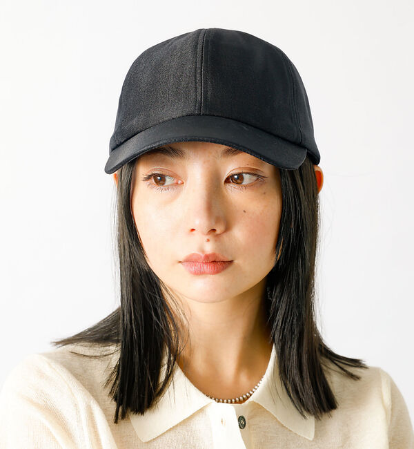 Rouge vif「【Ruben/ルーベン】シルキーキャップ【WEB限定】」|その他|ブラック